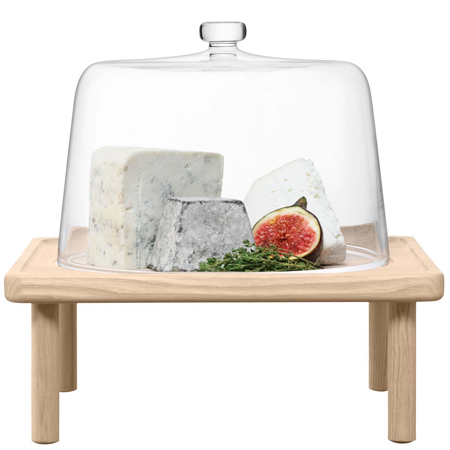 STILT cheese dome & ash stand