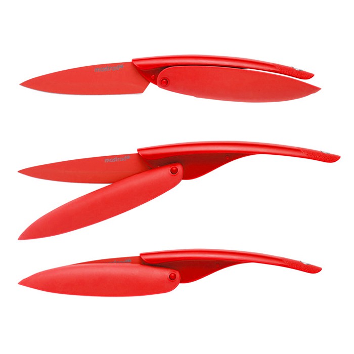 STAINLESS STEEL BLADE PARING KNIFE - 4"